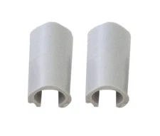  L+MP Hinge Cap Spare 10 Pack - Gray, Exact Match Replacement Part, Seamless 