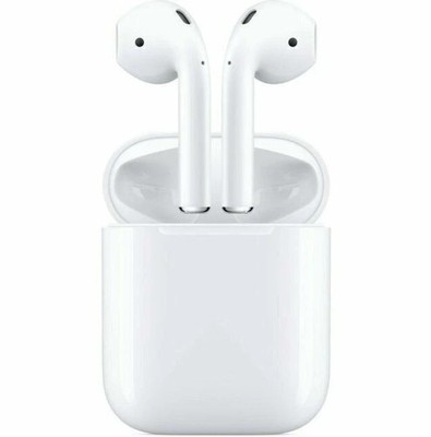 Apple AirPods 2nd Gen Genuine In-Ear Bluetooth Headset w/ Wireless Charging Case