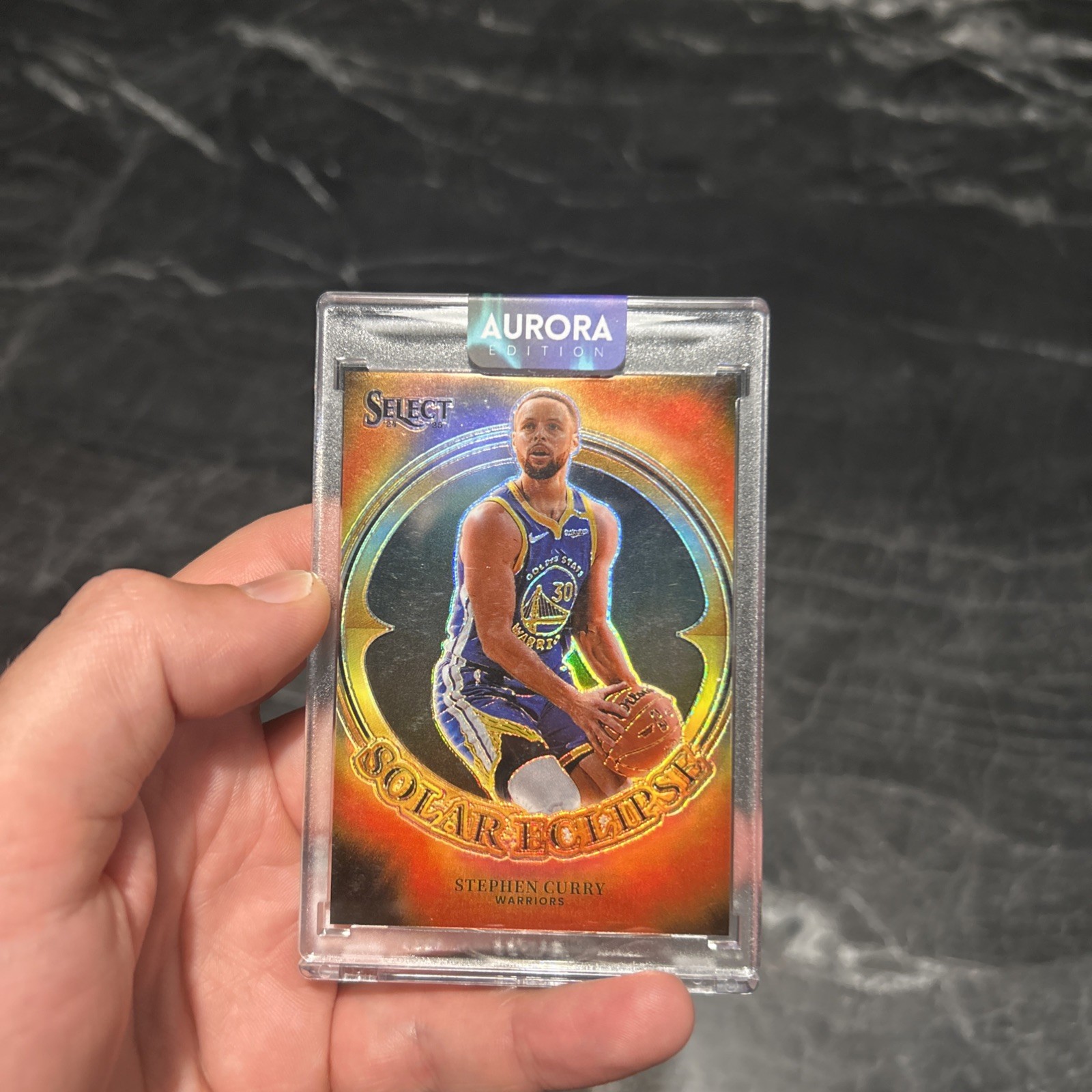 STEPHEN CURRY 2024-25 Panini Select Solar Eclipse Insert Card RARE CASE HIT SSP