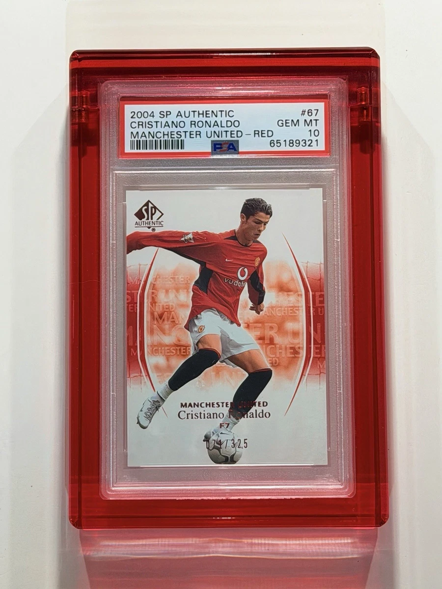 2004 SP Authentic Manchester United Cristiano Ronaldo #67 for sale