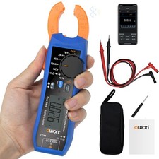 Digital Clamp Meter Auto Range 20000 Counts AC/DC Resistance Capacitance Test...
