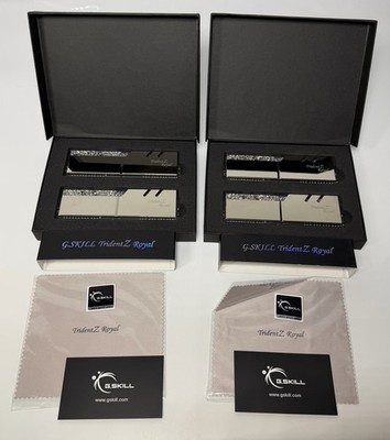DDR4 RAM G. Skill Trident Z Royal F4-4000C18D DDR4-4000 CL18 64GB RAM (4) 16GB
