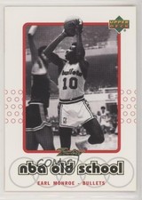 1999-00 Upper Deck Retro Old School/New School Earl Monroe #S8 HOF 0q3