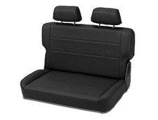 Trail Max II Rücksitzbank m. Kopfstützen Black Crush Jeep CJ Wrangler YJ 55-95