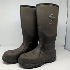 Muck Boots Arctic Pro Insulated Brown Men 10.  17 Inch Waterproof Hunting Boot 