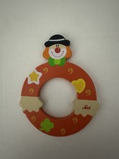 Sevi Holz-Buchstaben - Clown- Kinderzimmer - O - Buchstabe-