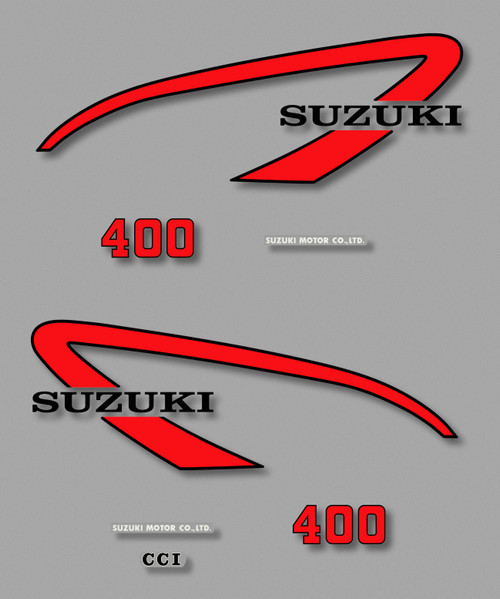 Kit déco pour Suzuki TS400 1975 idéal rallye vintage et exposition