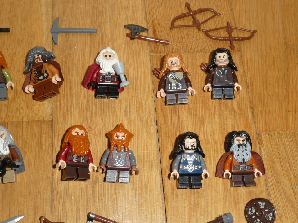 Lego Hobbit Minifiguren 13 Zwerge & Bilbo 79003 79010 79001 79004 79002 - Bild 3 von 4