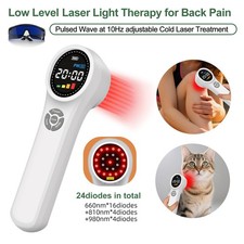 Red Infrared Laser Therapy for Muscle Pain, Inflammation, and Blood Circulation