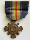 1883 Auxiliary Of Union Veterans Of The Civil War Medal w Ribbon - Bronze