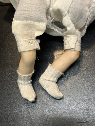 Muñeca de porcelana de colección 3 caras de Eva usada en excelente estado cabeza giratoria - Imagen 9 de 17