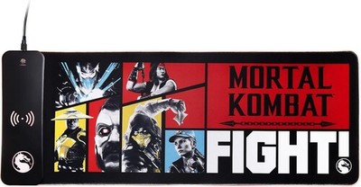 Numskull - Power Idolz - Mortal Kombat - Oversize Gaming Mat & Mobile Charger [N