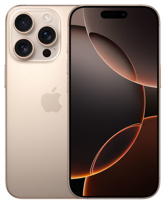 iPhone 16 Pro - 128 GB - Desert Titanium - 90% Batterie - XXL-SET - SEHR GUT!