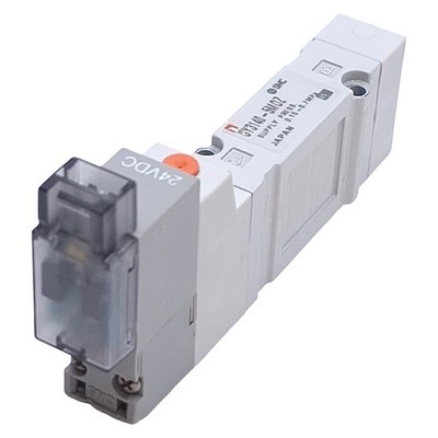 SMC SY3140-5MOZ Solenoid Valve 2-Position 5-Port, 0.7MPa Max, 24VDC Coil