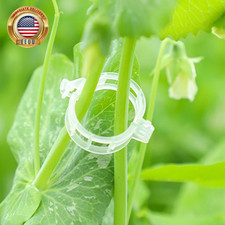 Secured Plastic Plant Clip, Plant Support Clips, Garden Clips for Climbing Plant