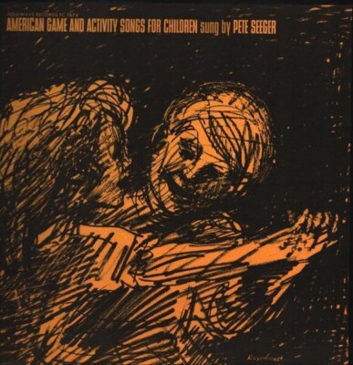 Pete Seeger American Game And Activity Songs For Children NEAR MINT Vinyl LP