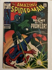 Amazing SpiderMan #78 1st Prowler Hobie Brown Marvel 1969 Miles Morales Punk FN+