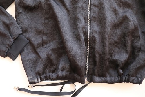 NEXT - OUTERWEAR - BLACK LIGHTWEIGHT FULL ZIP JACKET BLAZER - UK10 EUR38 - Picture 6 of 12