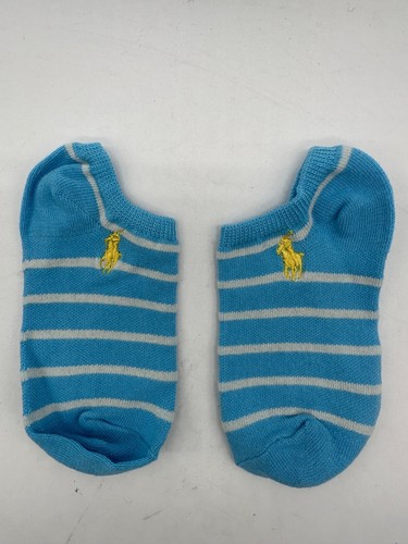 NEW ONE PAIR INFANTS / YOUTH UNISEX POLO RALPH LAUREN SIZE K9-K12 NOW SHOW SOCKS - Picture 6 of 27