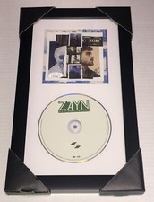 Zayn Malik Signed Framed Room Under The Stairs CD Art Card JSA One Direction