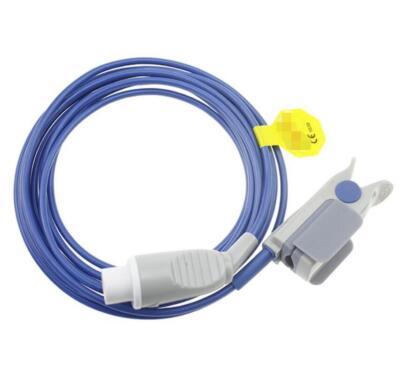 9Pin SpO2 Sensor Probe Cable 3M for Beijing Choice Patient Monitor ECG Oximeter