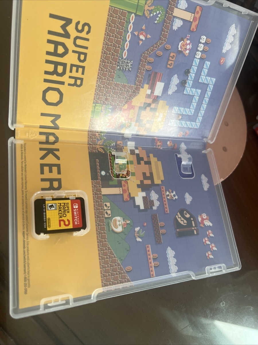 Super Mario Maker 2 - Nintendo Switch W Box 45496596484| eBay