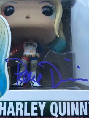 Autographed Funko Pop Harley Quinn Suicide Squad Paul Dini Signed