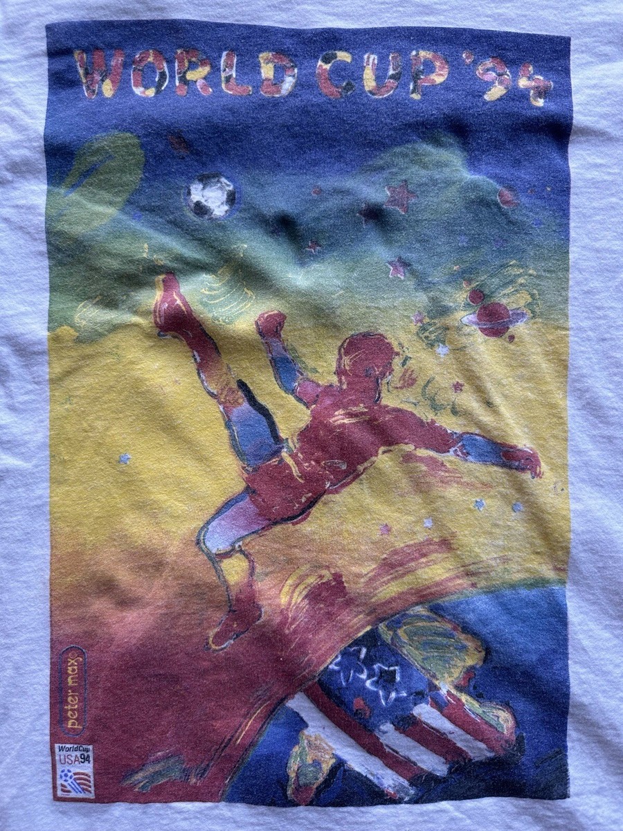 World Cup 94 Tシャツ ピーター・マックス イラスト版 Vintage