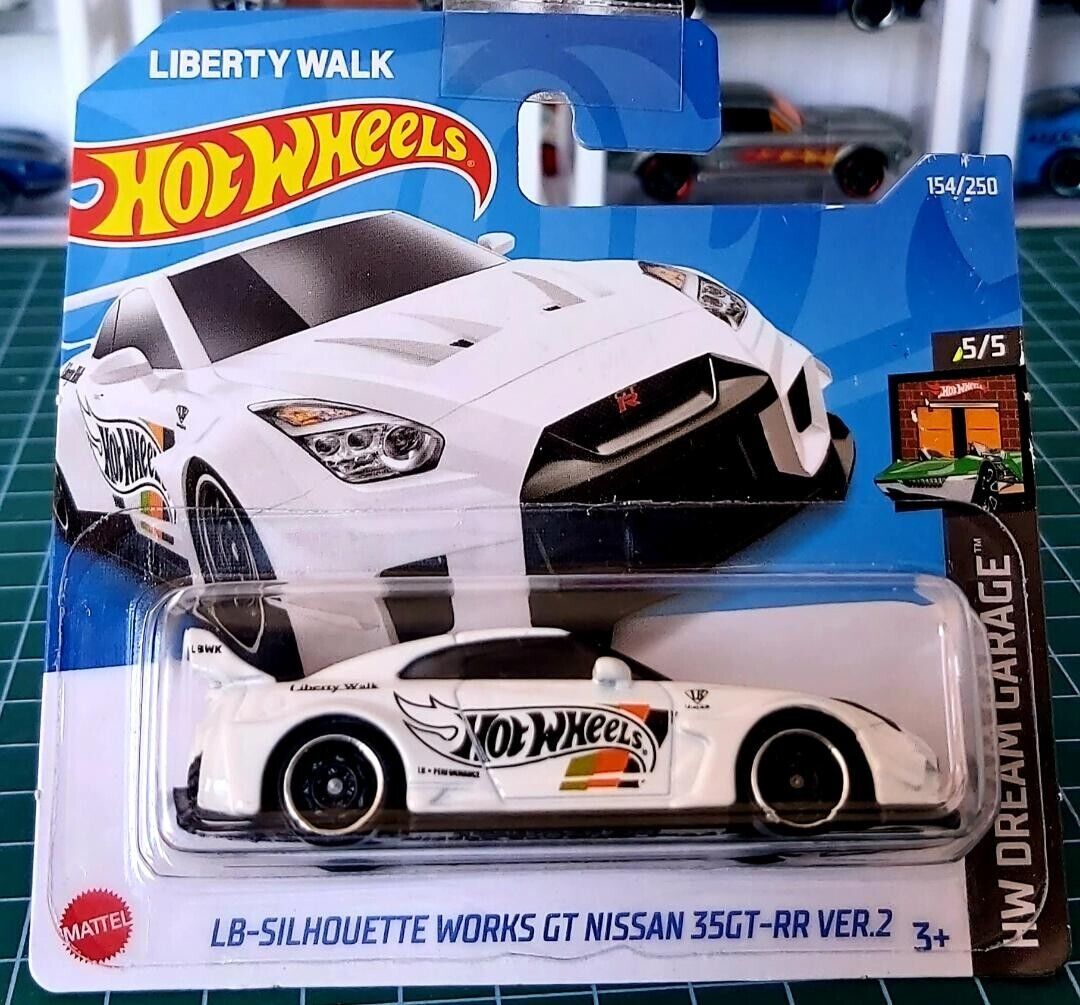 HOT WHEELS LB SILHOUETTE WORKS GT NISSAN 35GT RR VER.2 WHITE HOT WHEELS LB SILHOUETTE WORKS GT NISSAN 35GT RR VER.2 WHITE