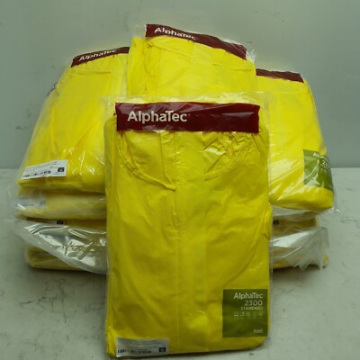 23 Pack Microchem YY23-B-92-111-05 Hooded Coverall XL Bound Yellow