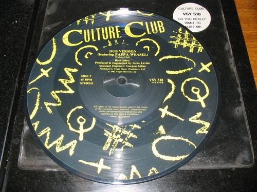 CULTURE CLUB Boy George Do You Really Want To Hurt Me -UK 7" Picture Disc 1982 - Picture 2 of 2