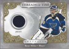 2020-21 Artifacts Threads of Time #TTRM Ryan Miller Jersey - NM-MT