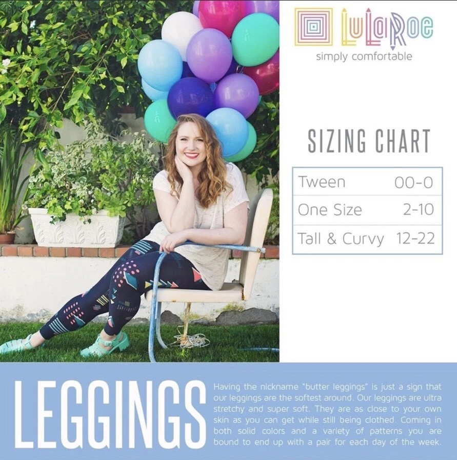 Americana LuLaRoe Mommy & Me Leggings Bandera Americana Conjunto a Juego Foto 2 de 3