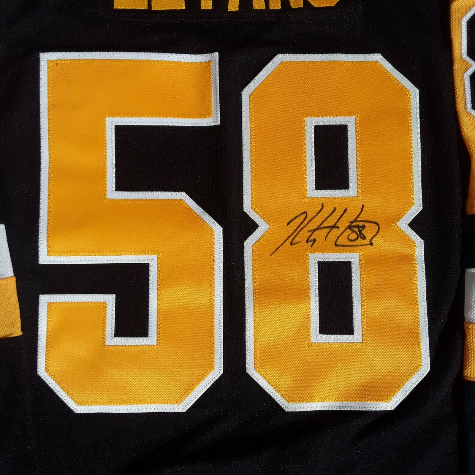 kris letang signed jersey