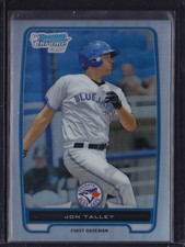 2012 BOWMAN CHROME REFRACTOR PARALLEL JON TALLEY #BCP133 BLUE JAYS