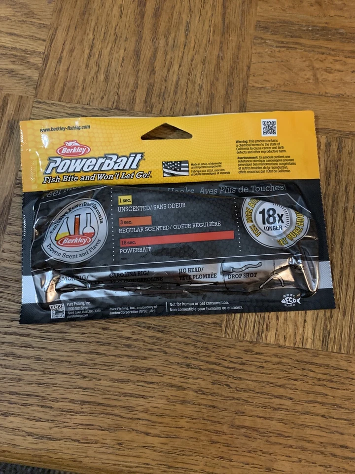 Berkley Power Pro 3" Plantilla Gusano Noche de Apertura 1ea 15ct - Totalmente Nuevo - ENVÍO N 24 HORAS Foto 4 de 4