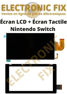 Nintendo Switch Écran LCD Tactile Numériseur Dalle Afficheur Réparation Console
