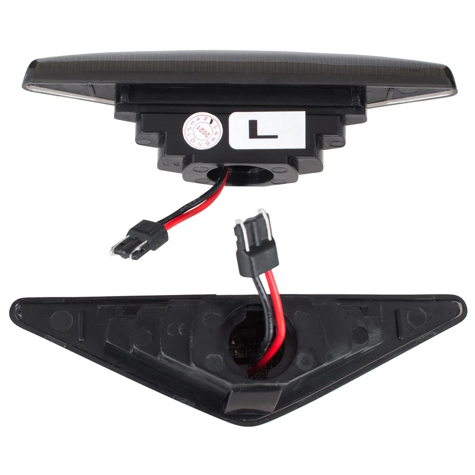 2x FRECCIA INDICATORE LATERALE DYNAMICO FUMO LED PER FORD FOCUS I MONDEO III MK3 - Immagine 4 di 4