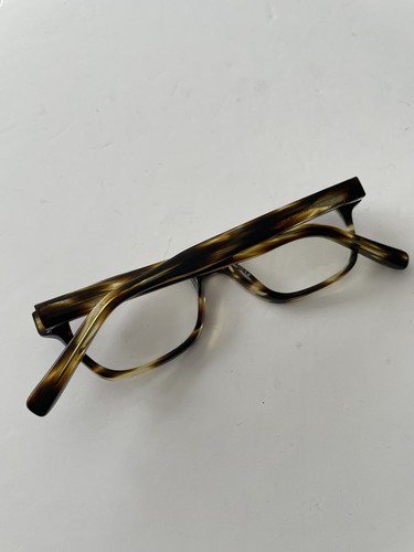 Warby Parker Eyeglasses Sims 256 49-17-140 Square Havana Brown Optical Frame - Picture 5 of 9