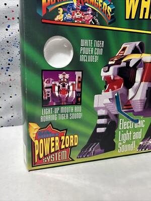 Mighty Morphin Power Rangers 1994 White Tigerzord - 