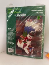 Bucilla Felt Stocking Kit Frosty  Friends Christmas Winter Snowman 32421