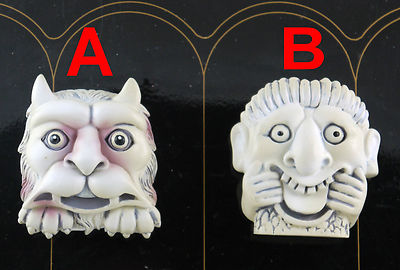 GARGOYLE KREATUR HARZ KÜHLSCHRANKMAGNETE HCAT003/HCAT004 OA S.R 