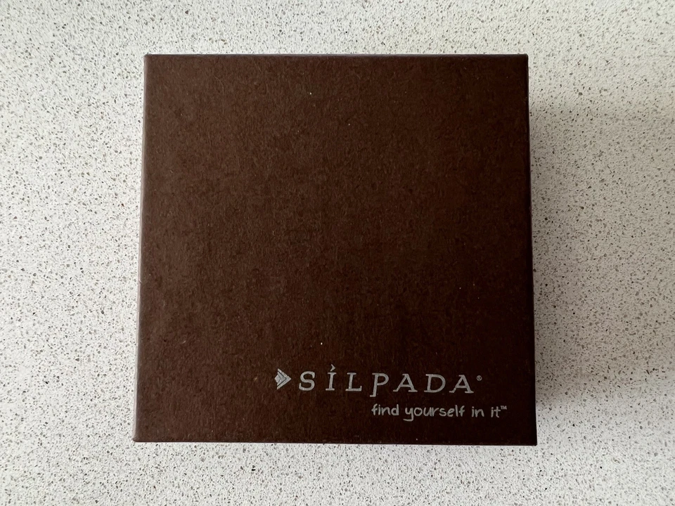 NEW Silpada Sterling Silver Etched "Willow" Bangle Bracelet B2428 - Image 3 of 4