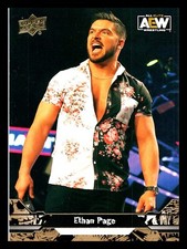 2023 Upper Deck AEW Gold #24 Ethan Page wrestling card