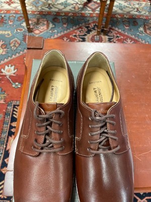 Johnston & Murphy Garner Brown Leather Oxford shoes | eBay display picture 2