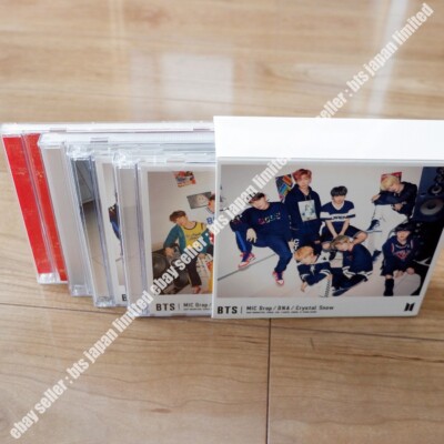 BTS MIC Drop DNA Crystal Snow A B C ver. 4 CD DVD Official Photo