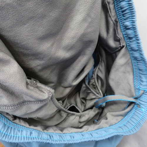 Hind Men's Size Medium Blue Drawstring Built-In Liner Athletic Running Short - Picture 8 of 11