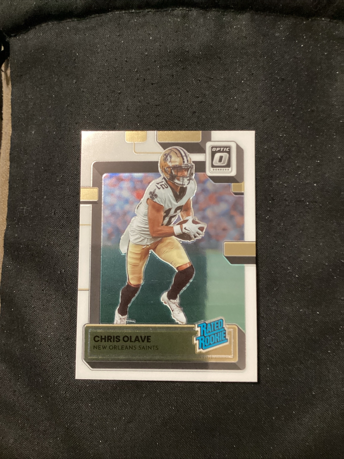 2022 Donruss Optic Rated Rookie Chris Olave #209 New Orleans Saints.         TR2