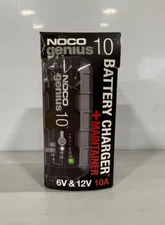 NEW NOCO GENIUS10 6V/12V 10A Smart Battery ChargerTrickle Charger and Maintainer