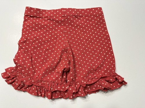 Matilda Jane Good Hart Cherry Festival Shorties Red Polka Dot Size 6 - Picture 2 of 3